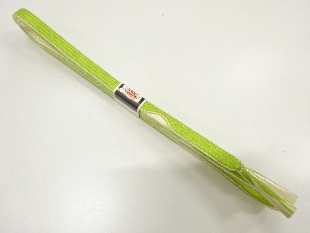 JAPANESE KIMONO / UNUSED HAND-TIED OBIJIME